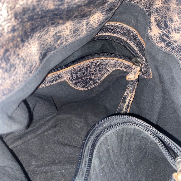 Bedstu organic black leather bag - Picture 13 of 14